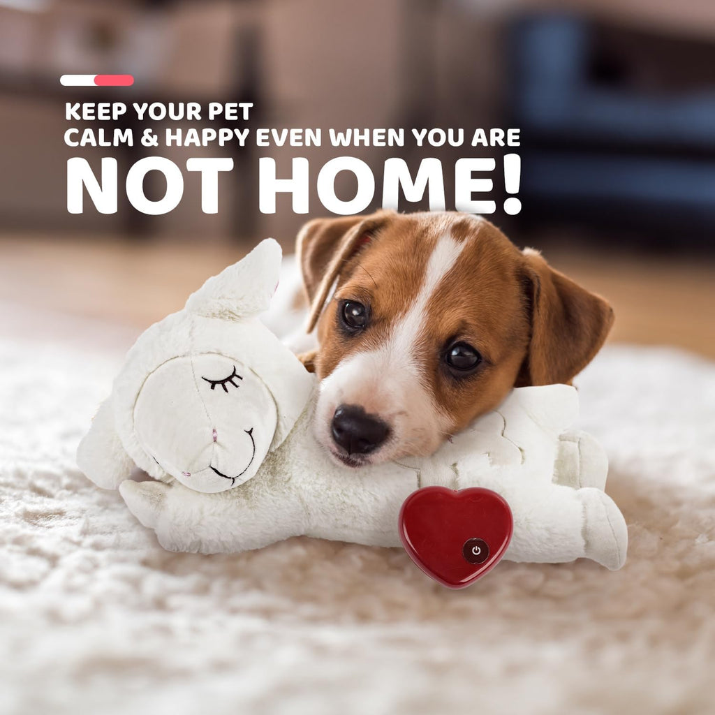 Heartbeat Plush Dog Toy - Anxiety Relief and Behavioral Training for Puppies | Ideal Sleep Aid for Dogs