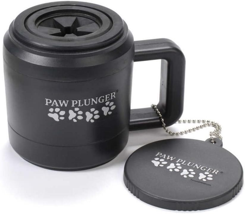 Paw Plunger - The Ultimate Portable Paw Cleaner for Medium Dogs - Keep Your Home Clean and Your Pup Happy!