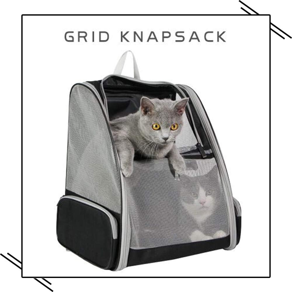 Innovative Traveler Bubble Backpack: Stylish Pet Carrier for Cats and Small Dogs - Airline Approved, Lightweight & Comfortable