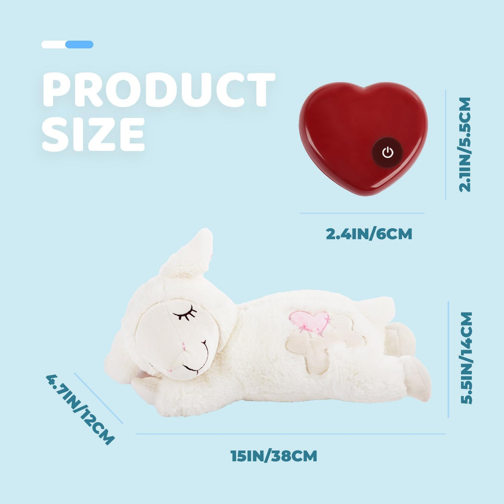 Heartbeat Plush Dog Toy - Anxiety Relief and Behavioral Training for Puppies | Ideal Sleep Aid for Dogs