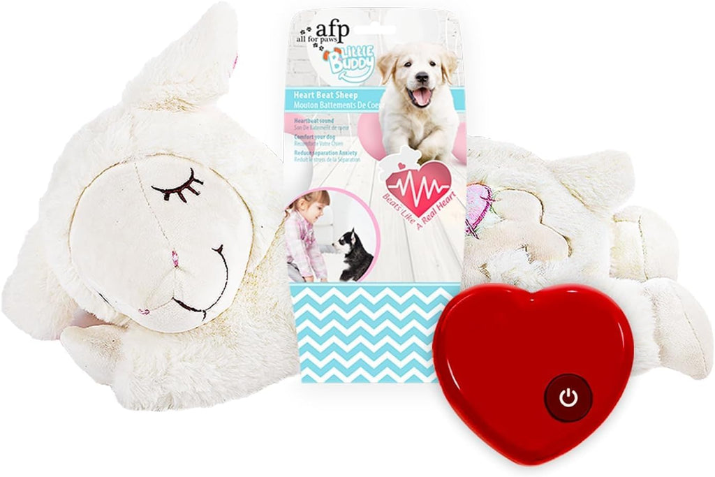 Heartbeat Plush Dog Toy - Anxiety Relief and Behavioral Training for Puppies | Ideal Sleep Aid for Dogs
